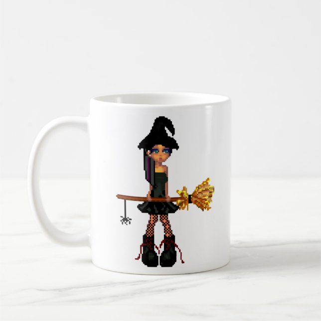 Caneca De Café Bruxa pequena (Esquerda)