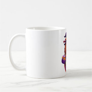 Caneca De Café Bruxaouriço em Carruagem de Abóbora