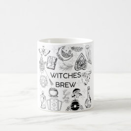 Caneca De Café Bruxas Brew 