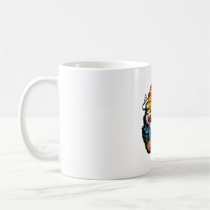 Caneca De Café Bruxas de Abóboras de Morcegos do Tempo de Hallowe