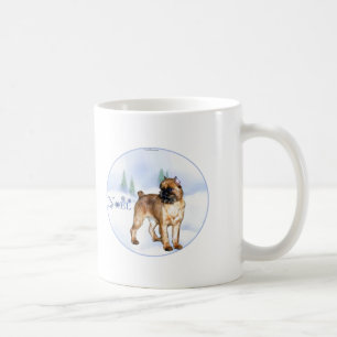 Caneca De Café Bruxelas Griffon Noel