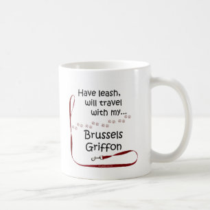 Caneca De Café Bruxelas Viagem Leash