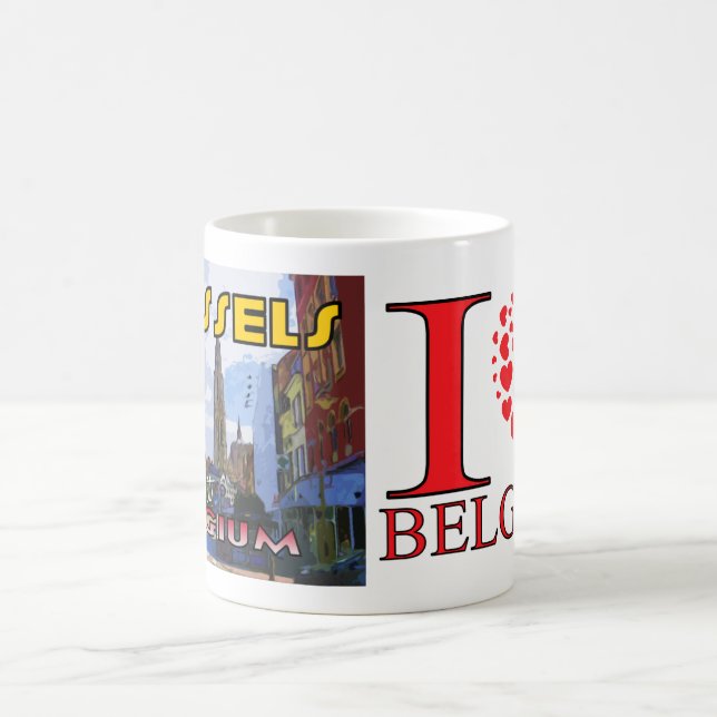 Caneca De Café Bruxelas, Visita Bélgica (Centro)