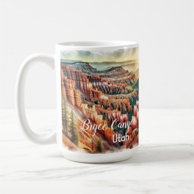 Caneca De Café Bryce Canyon, Parque Nacional do Utah (Esquerda)