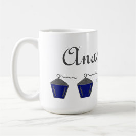 Caneca De Café Bryn Mawr Mug Dark Blue Lanterna Anassa kata