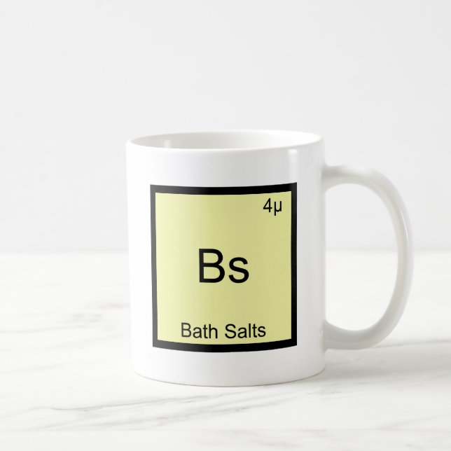 Caneca De Café BS - T engraçado da química de Meme do elemento de (Direita)