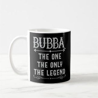 Caneca De Café Bubba, A Única Bub De Dia de os pais De Legenda
