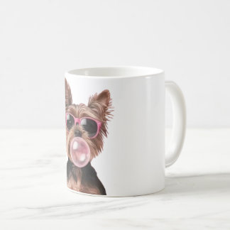 Caneca De Café Bubba Pup: The Funniest Bubblegum Dog Mug