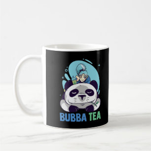 Caneca De Café Bubba Tea - Animais de Animação - Pandas Japonês A