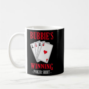 Caneca De Café Bubbie ganhava pôquer casino vovó jogando nan