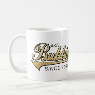 Caneca De Café Bubbie Mug "AKA Bubbie Desde..."