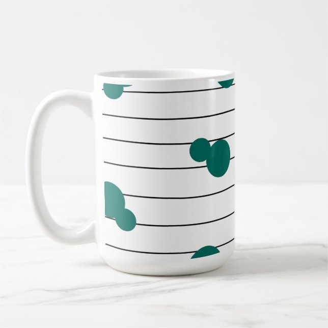 Caneca De Café Bubble Rhythm Mug (Esquerda)