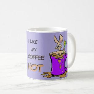 Caneca De Café Bubbling Bunny Coffee Lover Cust. Coffee Mug