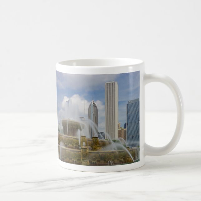 Caneca De Café Buckingham Fountain Coffee Mug (Direita)