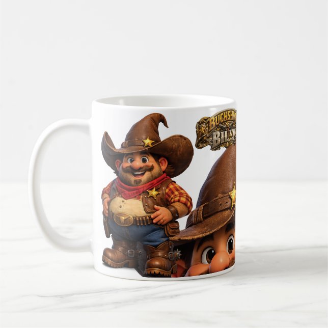 Caneca De Café Buckshot Billy - Vaqueiro (Esquerda)