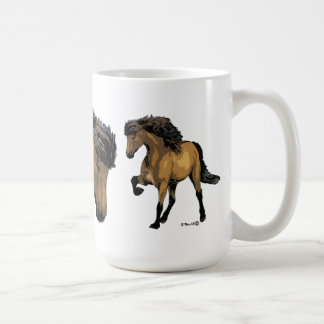 Caneca De Café Buckskin Horse Nouvelle Vogue