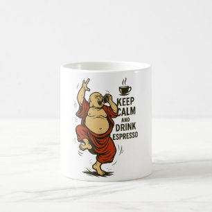 Caneca De Café Buda Furioso