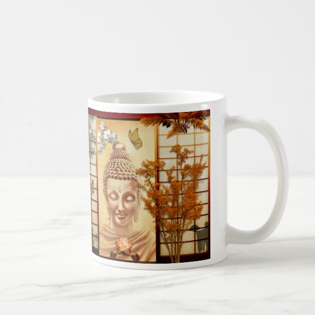 Caneca De Café Buda Inspiração (Direita)