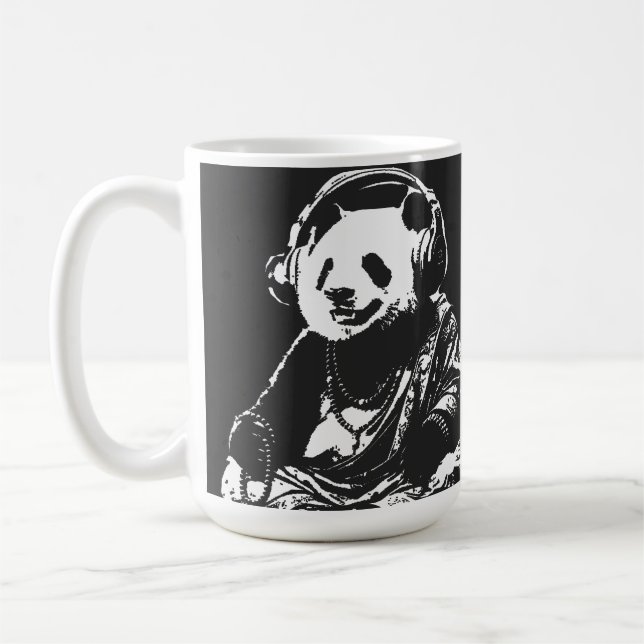 Caneca De Café Buda Panda (Esquerda)