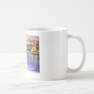 Caneca De Café Budapest em a noite