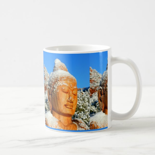 Caneca De Café Budas em Snow Mug (Direita)
