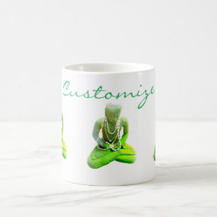 Caneca De Café Budas Verdes Thunder_Cove