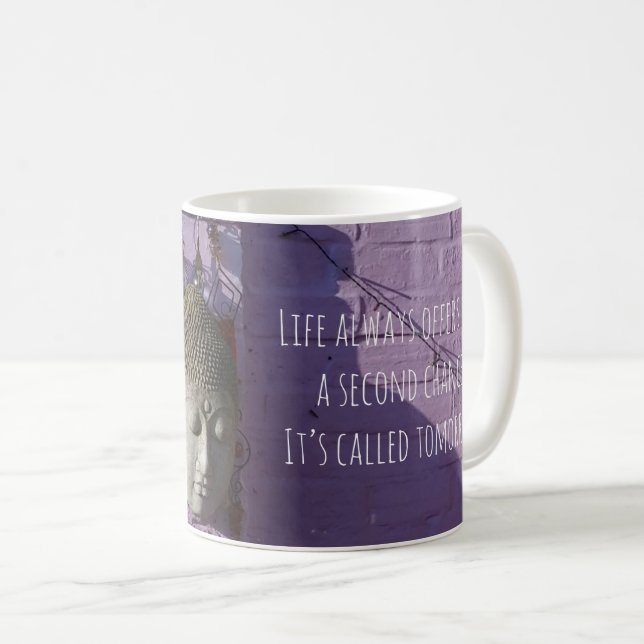 Caneca De Café Buddha (Frente Esquerda)