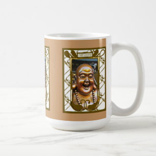 Caneca De Café Buddha de riso chinês