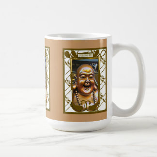 Caneca De Café Buddha de riso chinês