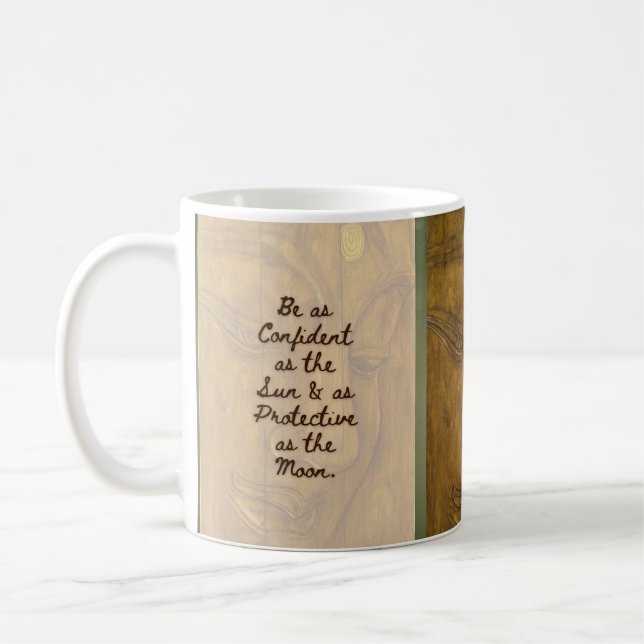 Caneca De Café BuddhaToday V1 #26 Zen Mug - Rosa Buda (Esquerda)