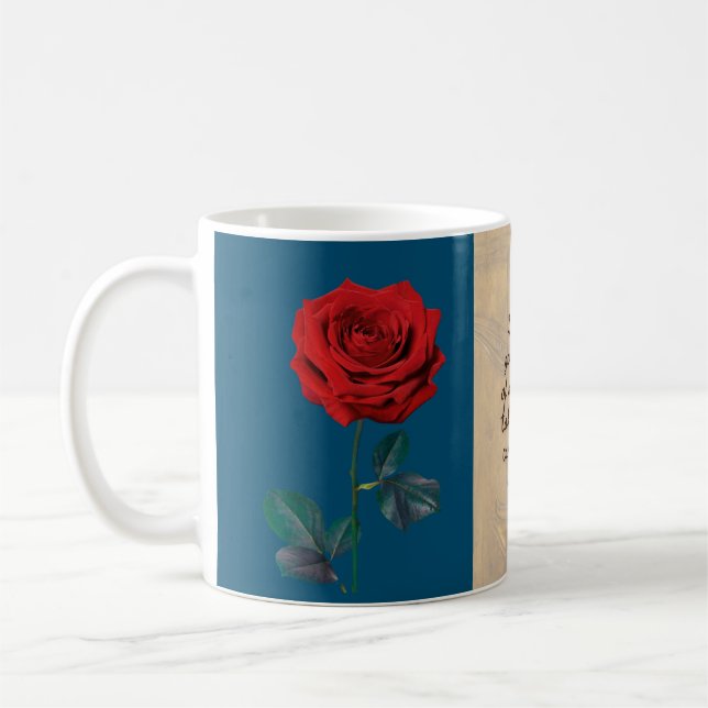 Caneca De Café BuddhaToday V1 #33 Zen Mug - Rosa Buda (Esquerda)