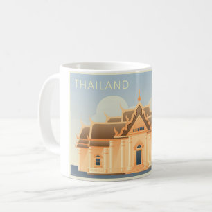 Caneca De Café Budismo Tailândia