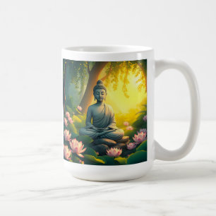 Caneca De Café Budismo Zen Espiritualidade Paz
