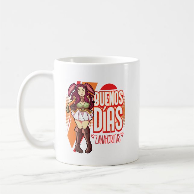 Caneca De Café Buenos Días Zanahoritas  (Esquerda)
