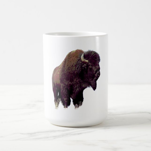 Caneca De Café Búfalo Bisão  (Centro)
