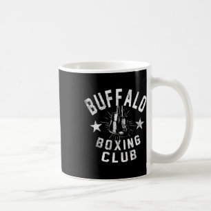Caneca De Café Buffalo Boxing Club - Boxer em Vintage