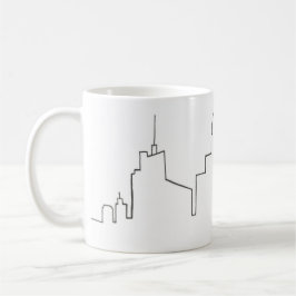 Caneca De Café Buffalo City Skyline Mug