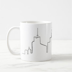Caneca De Café Buffalo City Skyline Mug