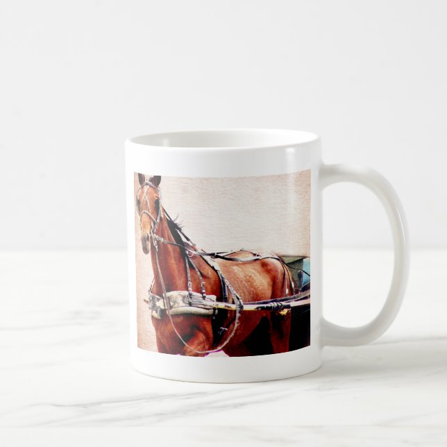 Caneca De Café Buggy Horse (Direita)