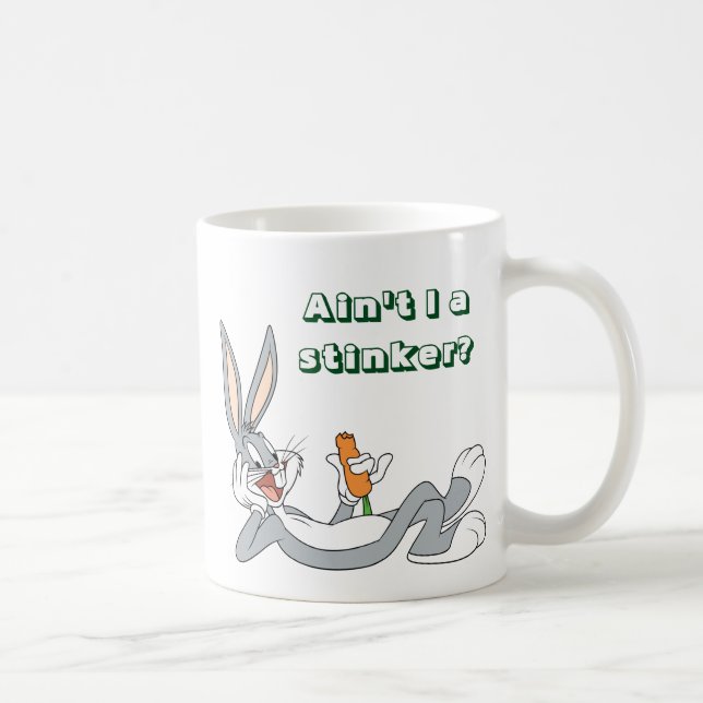 Caneca De Café BUGS BUNNY™ Deitado Comendo Cenoura (Direita)