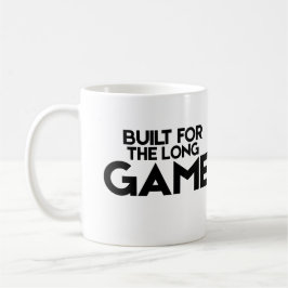 Caneca De Café Built For The Long Game Classic Minimalist Mug