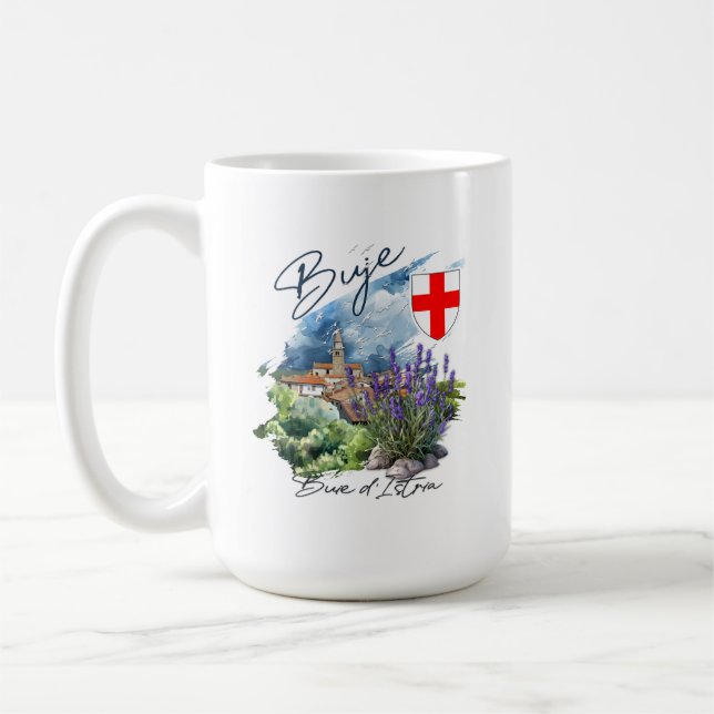 Caneca De Café Buje Croácia (Esquerda)