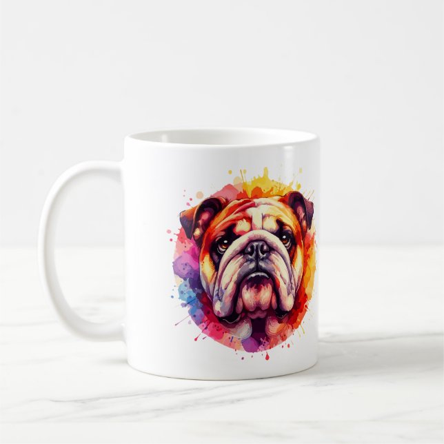 Caneca De Café Buldogue (Esquerda)