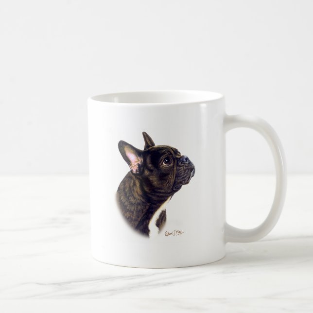Caneca De Café Buldogue francês (Direita)