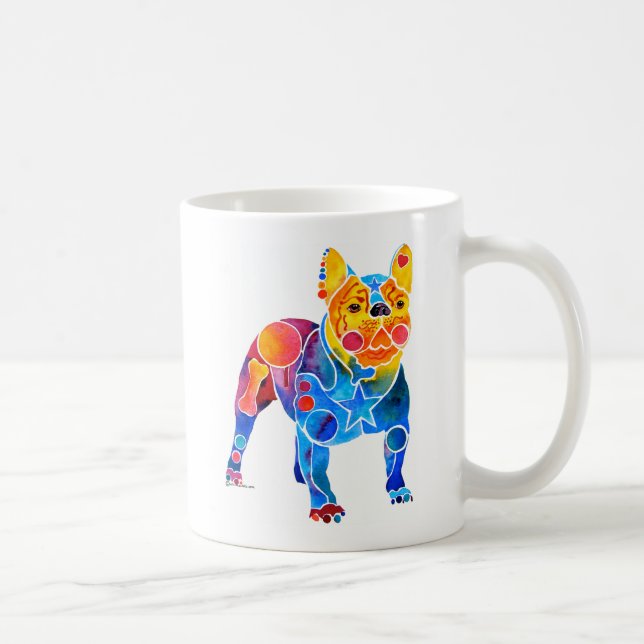 Caneca De Café Buldogue francês (Direita)