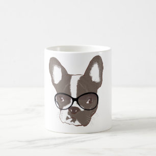Caneca De Café Buldogue francês à moda