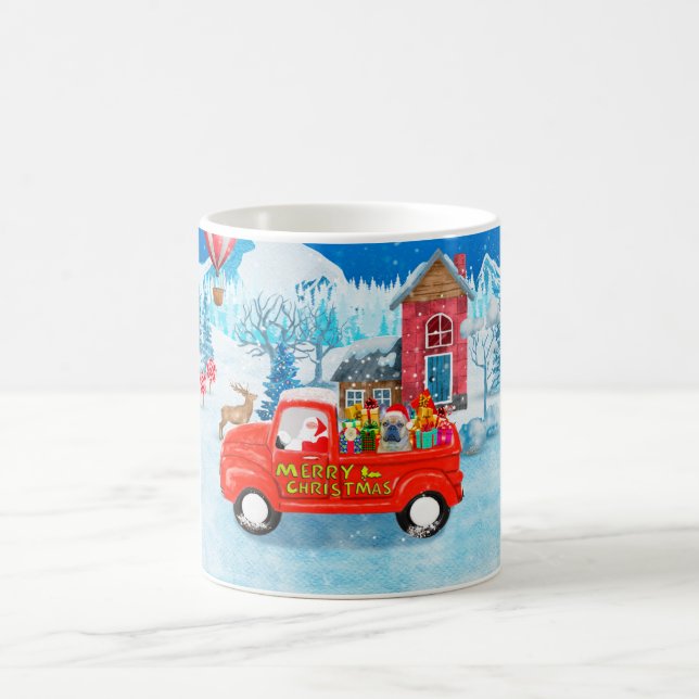 Caneca De Café Buldogue Francês no Parto de Natal (Centro)