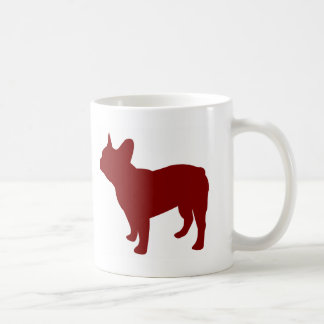 Caneca De Café Buldogue francês (vermelho)