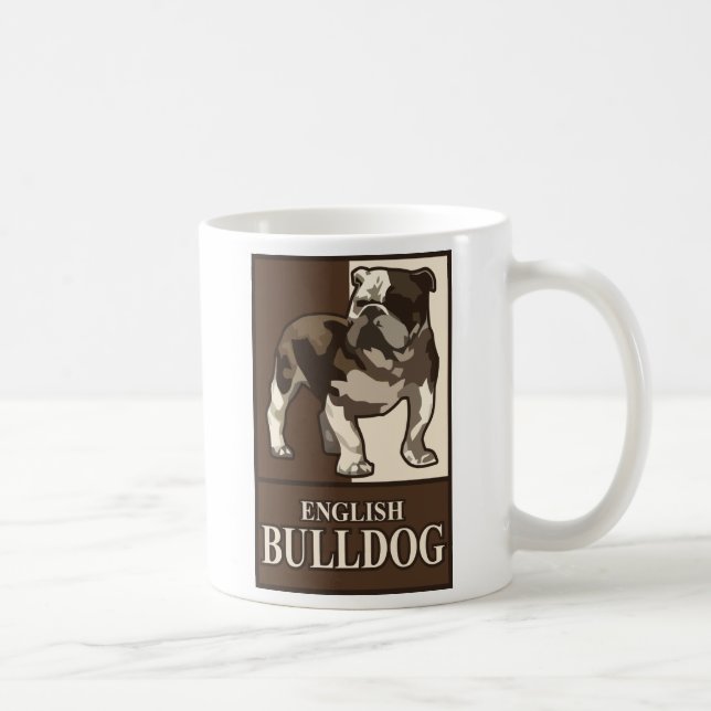 Caneca De Café Buldogue inglês (Direita)