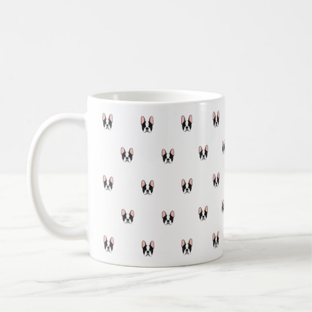 Caneca De Café Buldogue Mugs Francês (Esquerda)